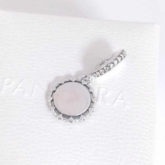 Pandora Engravable Firefighter Dangle Charm S925 Silver with box - Picture 7 of 8